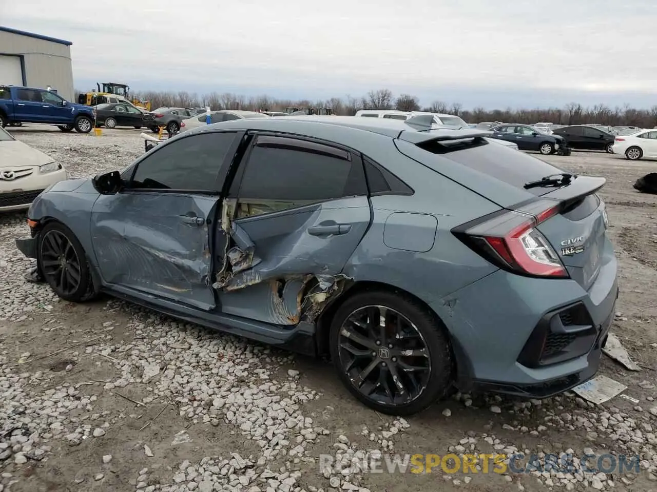 2 Photograph of a damaged car SHHFK7H41LU212172 HONDA CIVIC 2020
