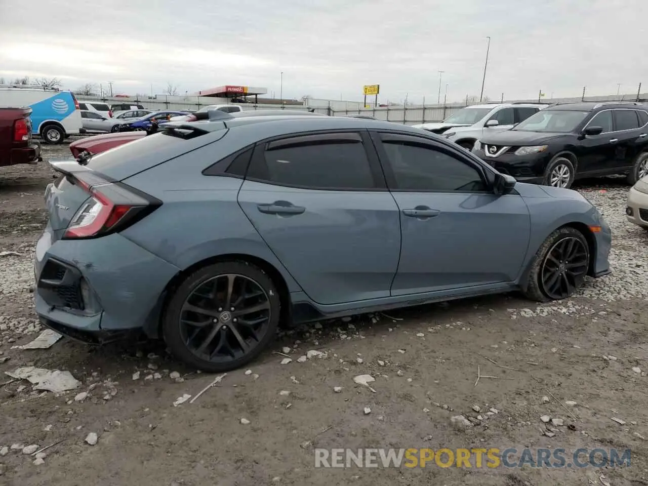 3 Photograph of a damaged car SHHFK7H41LU212172 HONDA CIVIC 2020
