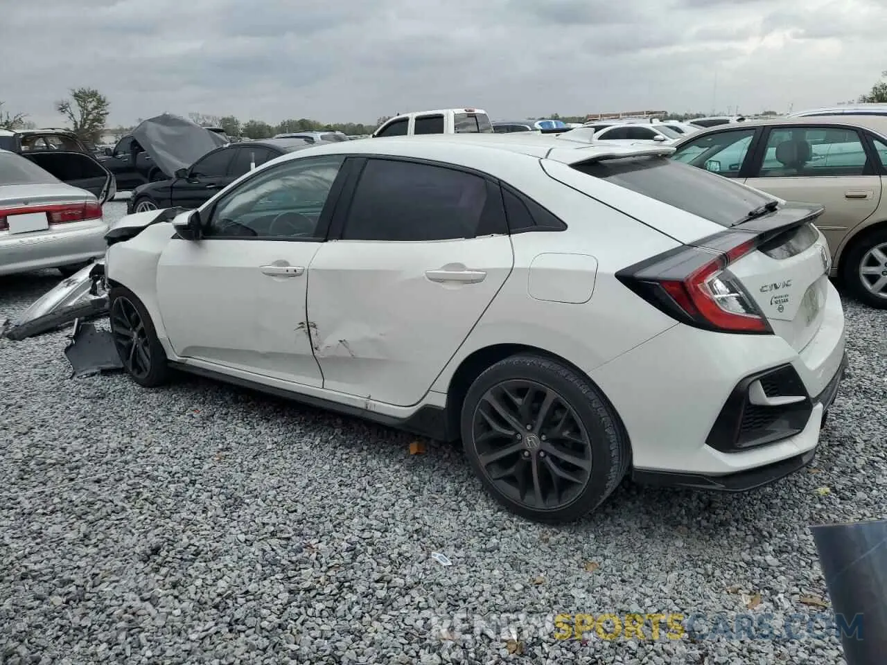 2 Photograph of a damaged car SHHFK7H41LU225990 HONDA CIVIC 2020
