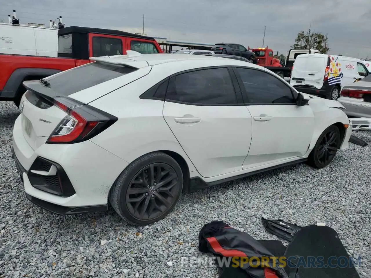 3 Photograph of a damaged car SHHFK7H41LU225990 HONDA CIVIC 2020