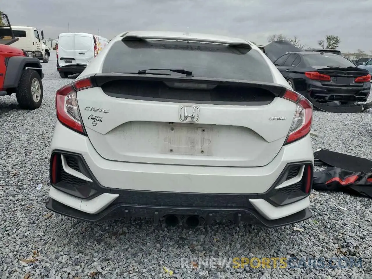 6 Photograph of a damaged car SHHFK7H41LU225990 HONDA CIVIC 2020