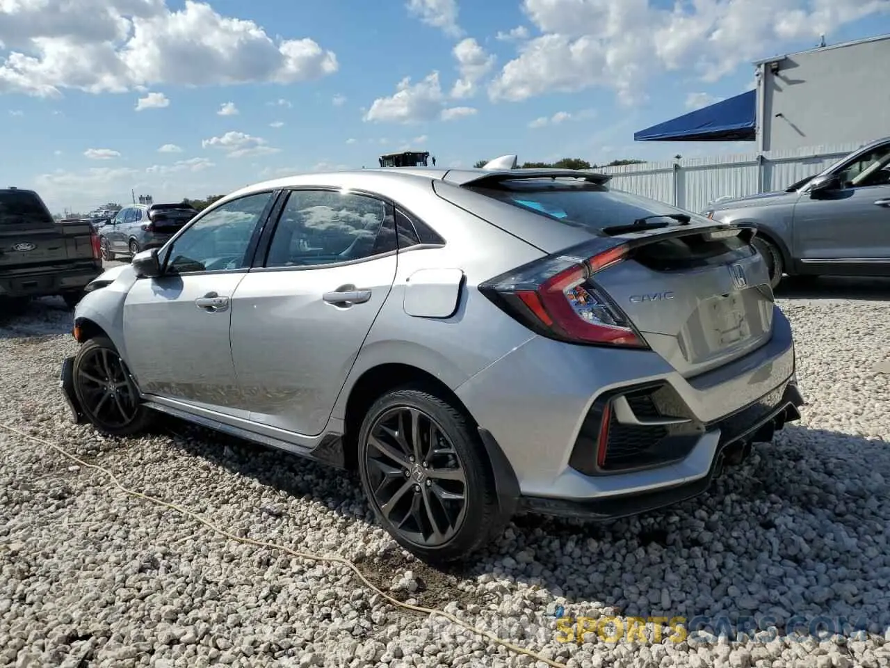 2 Photograph of a damaged car SHHFK7H41LU401856 HONDA CIVIC 2020