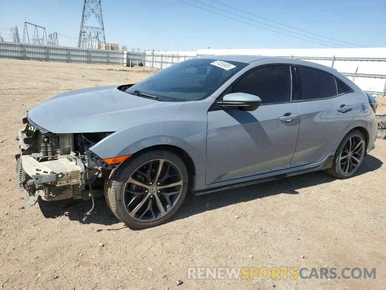 1 Photograph of a damaged car SHHFK7H41LU402330 HONDA CIVIC 2020