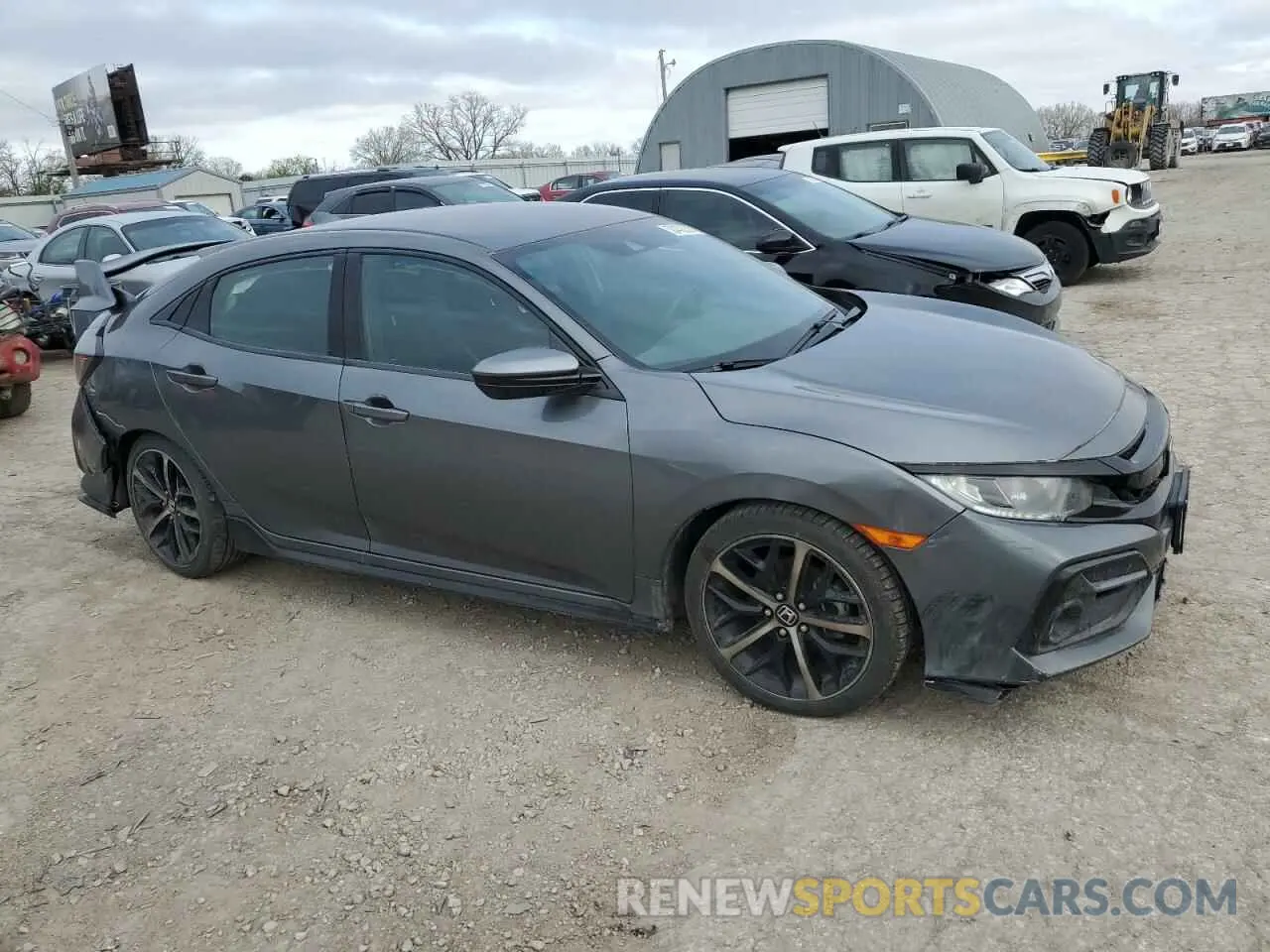4 Photograph of a damaged car SHHFK7H41LU410282 HONDA CIVIC 2020