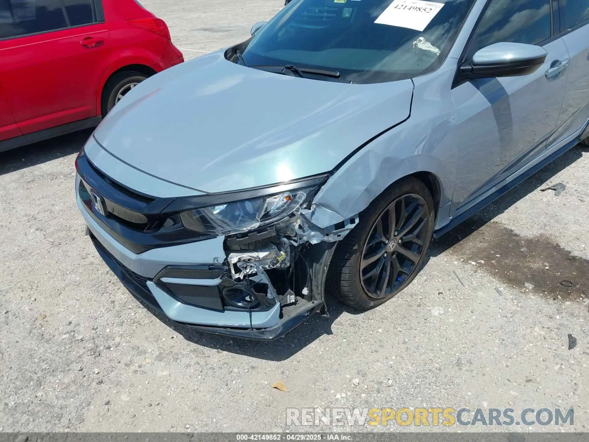 6 Photograph of a damaged car SHHFK7H42LU213055 HONDA CIVIC 2020