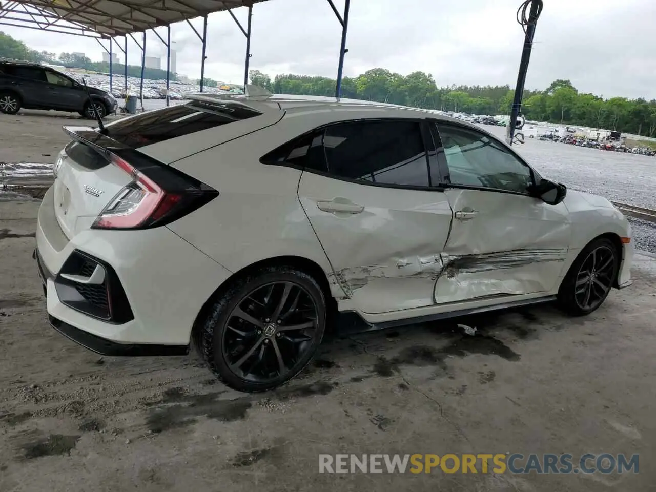 3 Photograph of a damaged car SHHFK7H42LU216795 HONDA CIVIC 2020