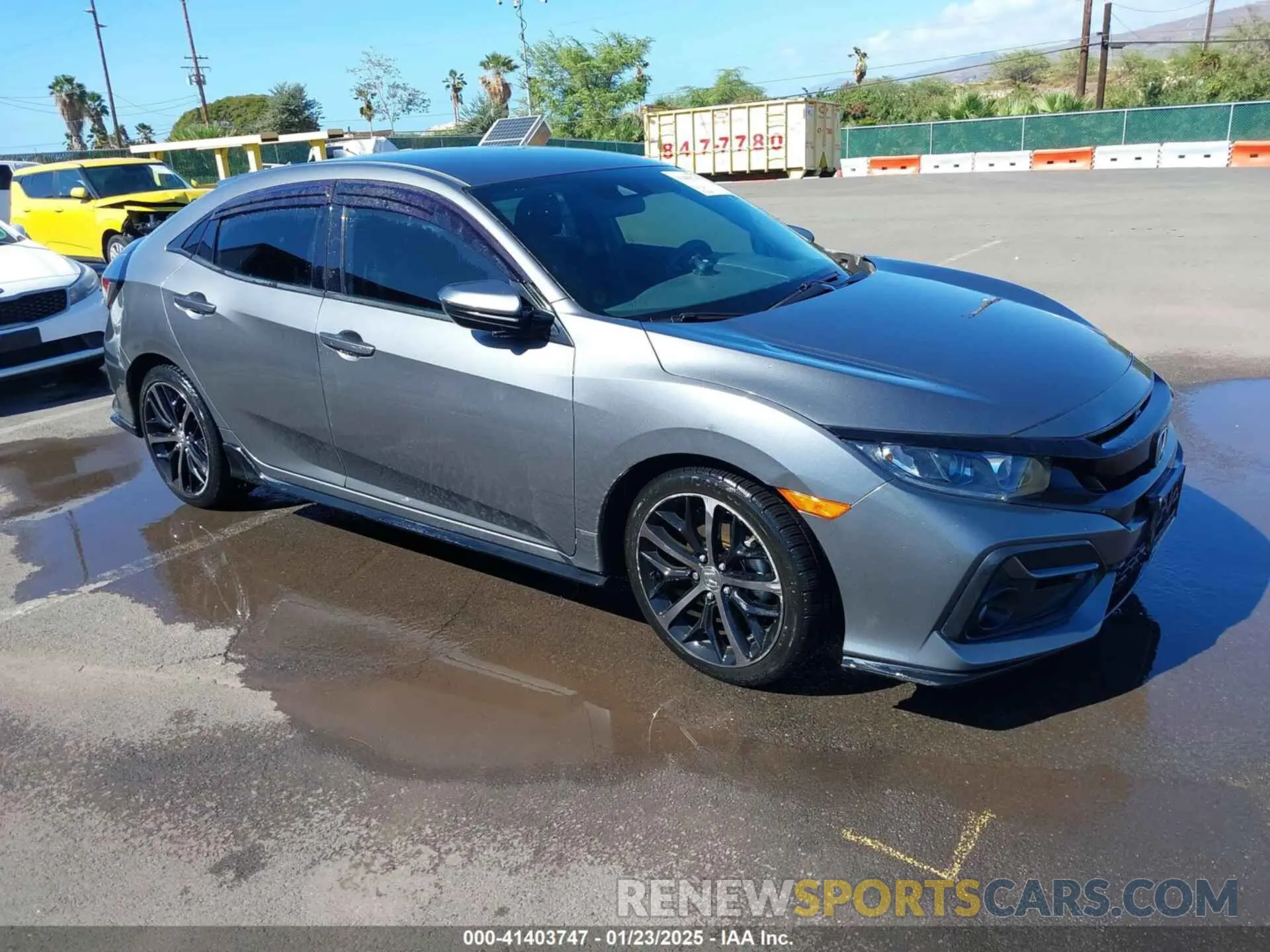 1 Photograph of a damaged car SHHFK7H42LU224816 HONDA CIVIC 2020