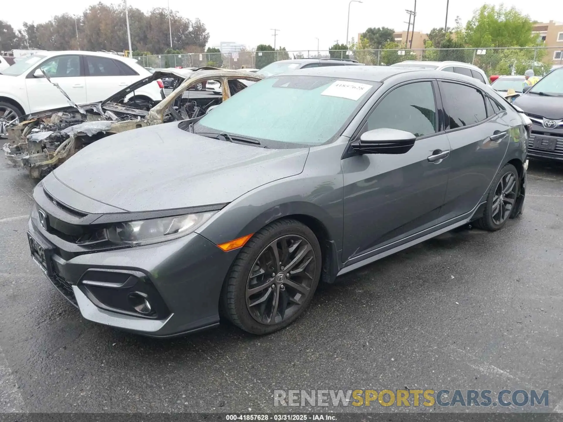 2 Photograph of a damaged car SHHFK7H42LU400151 HONDA CIVIC 2020