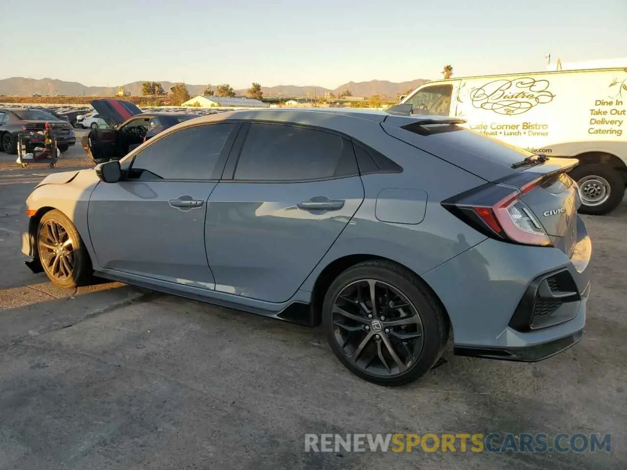 2 Photograph of a damaged car SHHFK7H42LU421954 HONDA CIVIC 2020