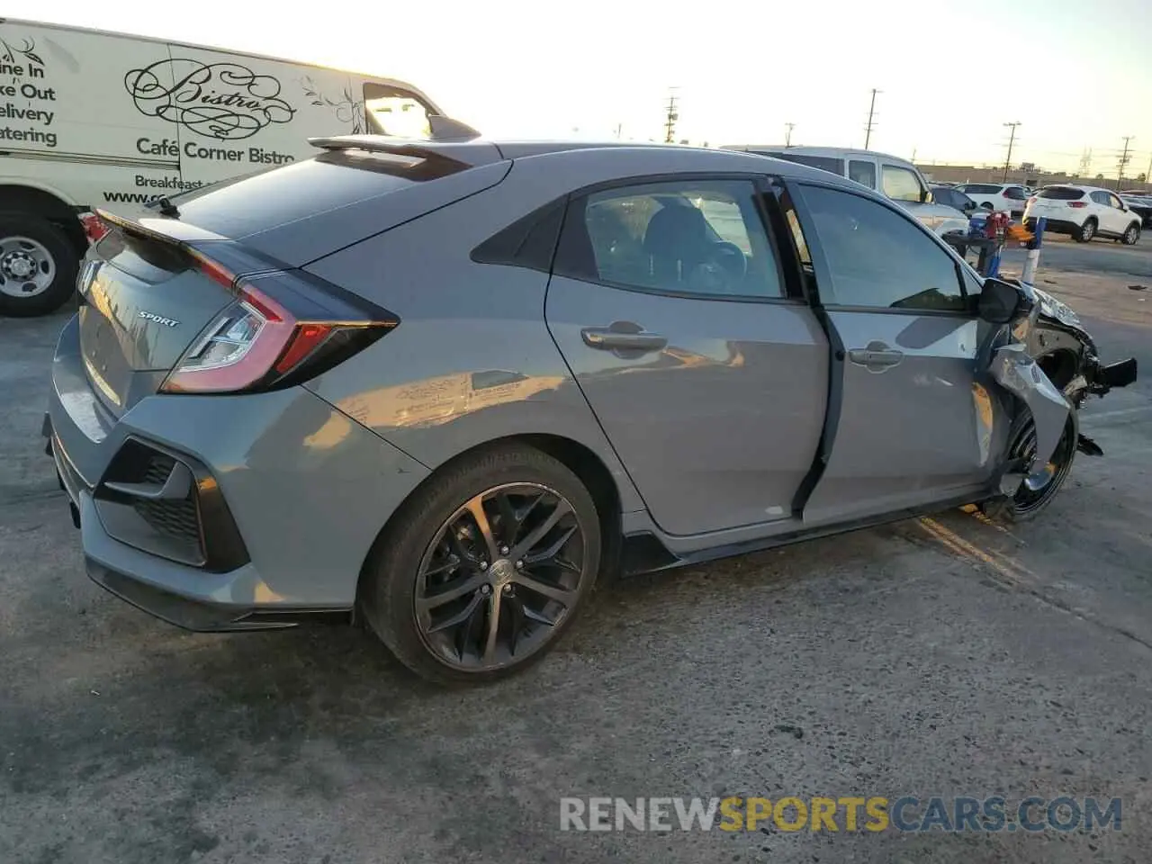 3 Photograph of a damaged car SHHFK7H42LU421954 HONDA CIVIC 2020