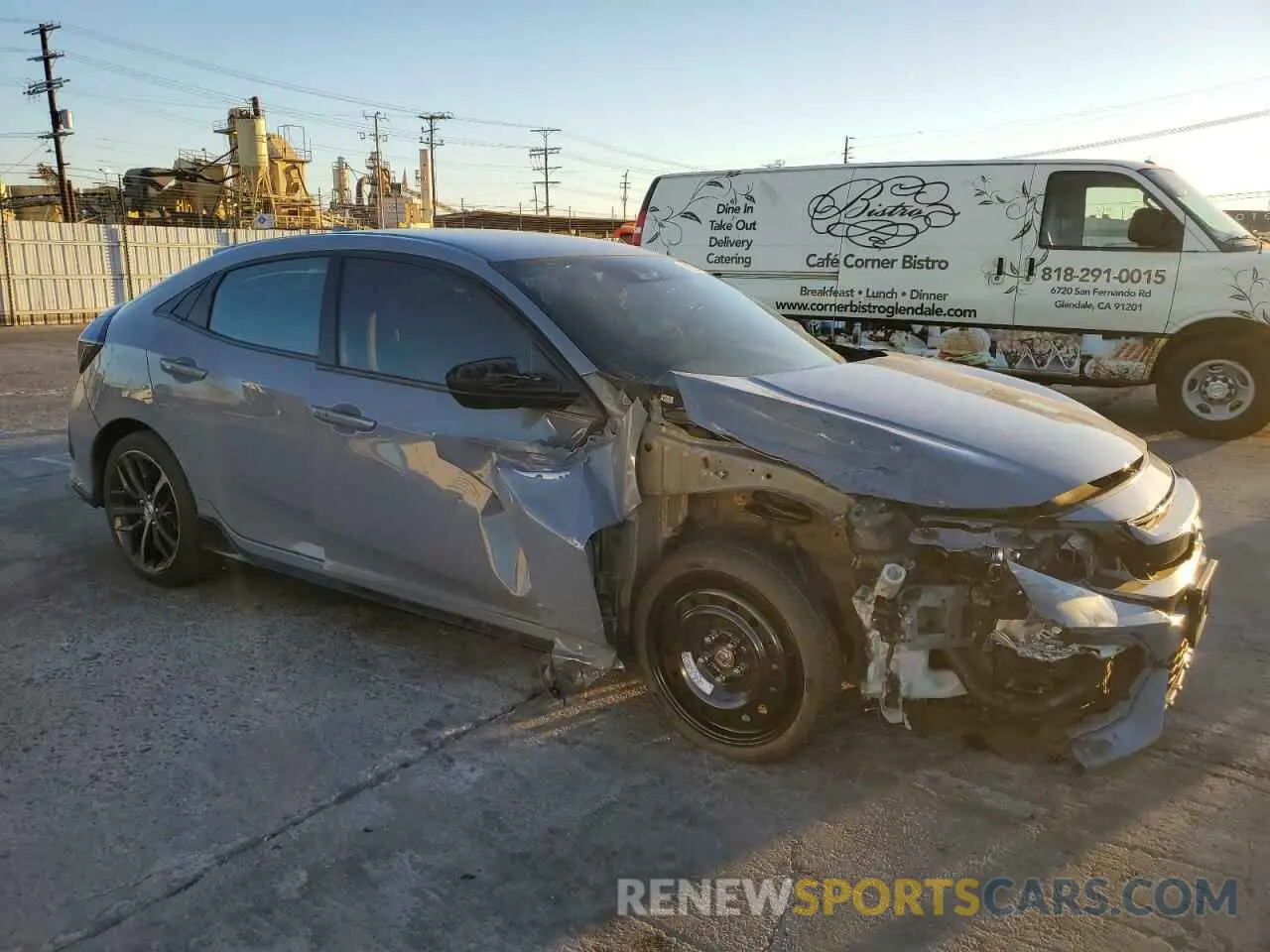 4 Photograph of a damaged car SHHFK7H42LU421954 HONDA CIVIC 2020