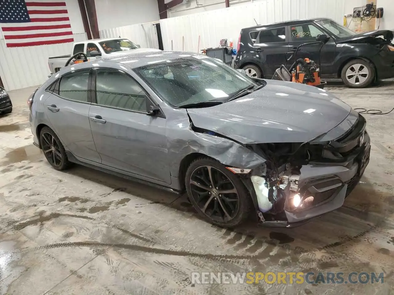 4 Photograph of a damaged car SHHFK7H42LU422506 HONDA CIVIC 2020