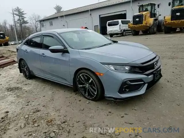 10 Photograph of a damaged car SHHFK7H42LU422800 HONDA CIVIC 2020