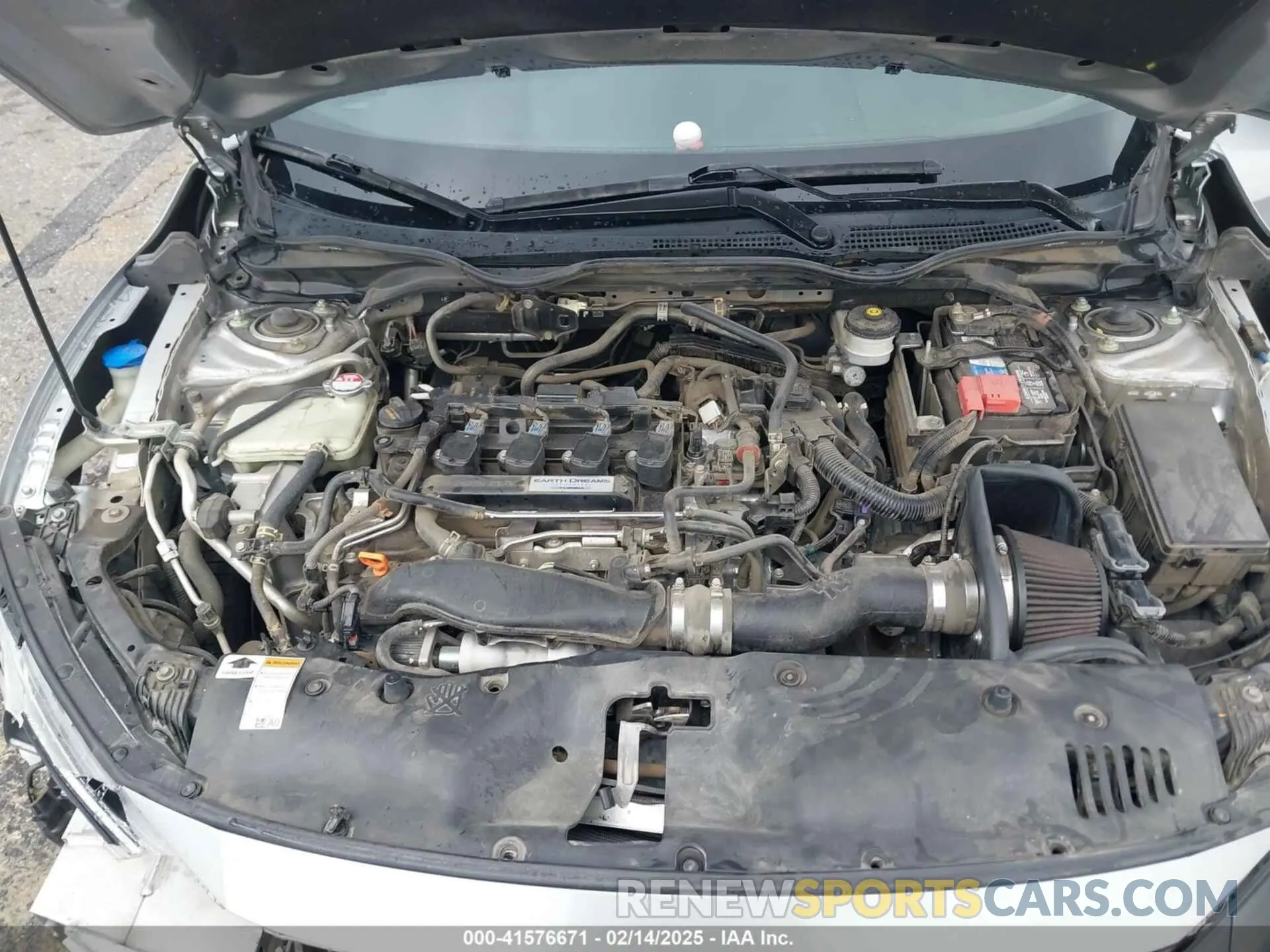 10 Photograph of a damaged car SHHFK7H42LU423297 HONDA CIVIC 2020