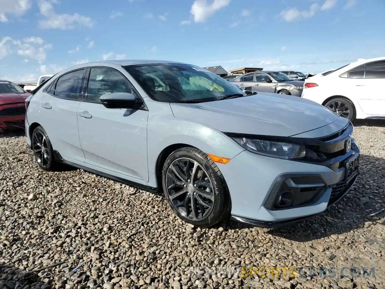 4 Photograph of a damaged car SHHFK7H43LU220645 HONDA CIVIC 2020