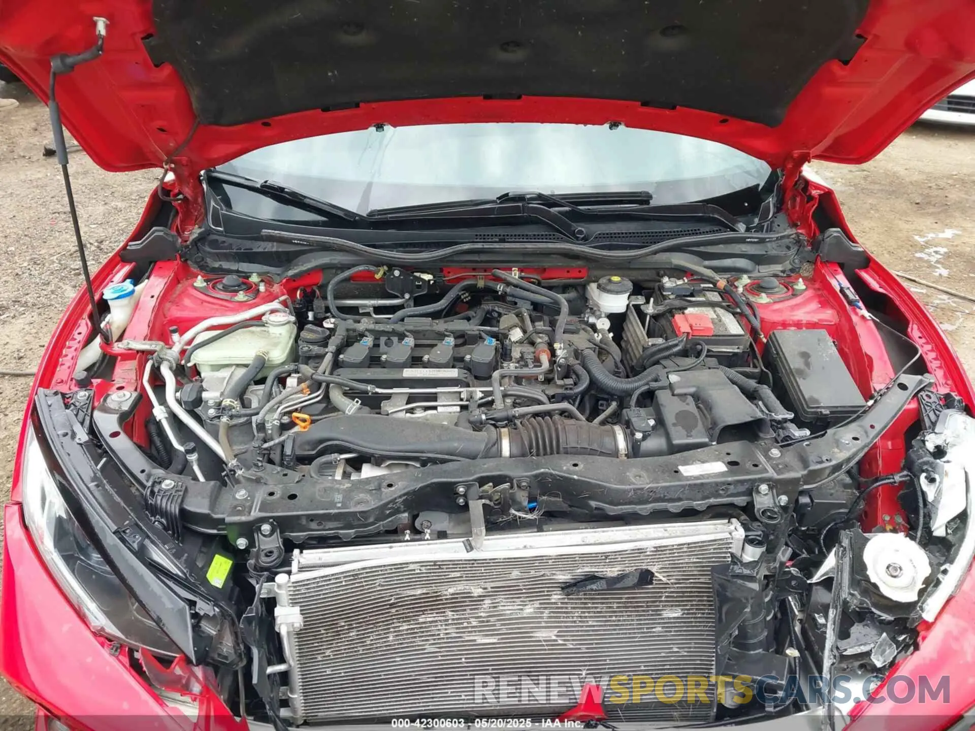 10 Photograph of a damaged car SHHFK7H43LU222931 HONDA CIVIC 2020