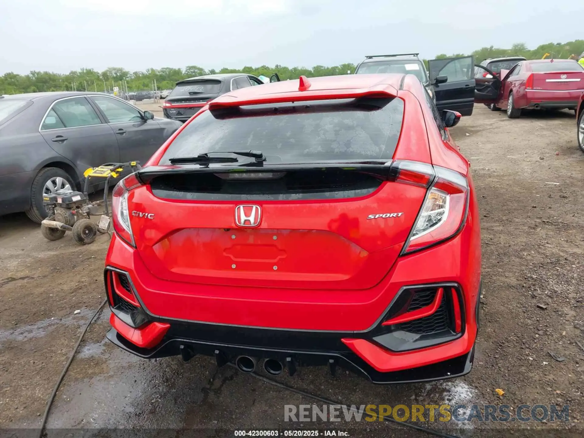 17 Photograph of a damaged car SHHFK7H43LU222931 HONDA CIVIC 2020