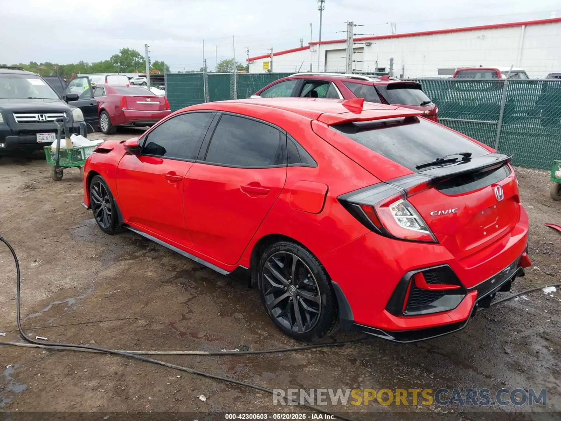 3 Photograph of a damaged car SHHFK7H43LU222931 HONDA CIVIC 2020