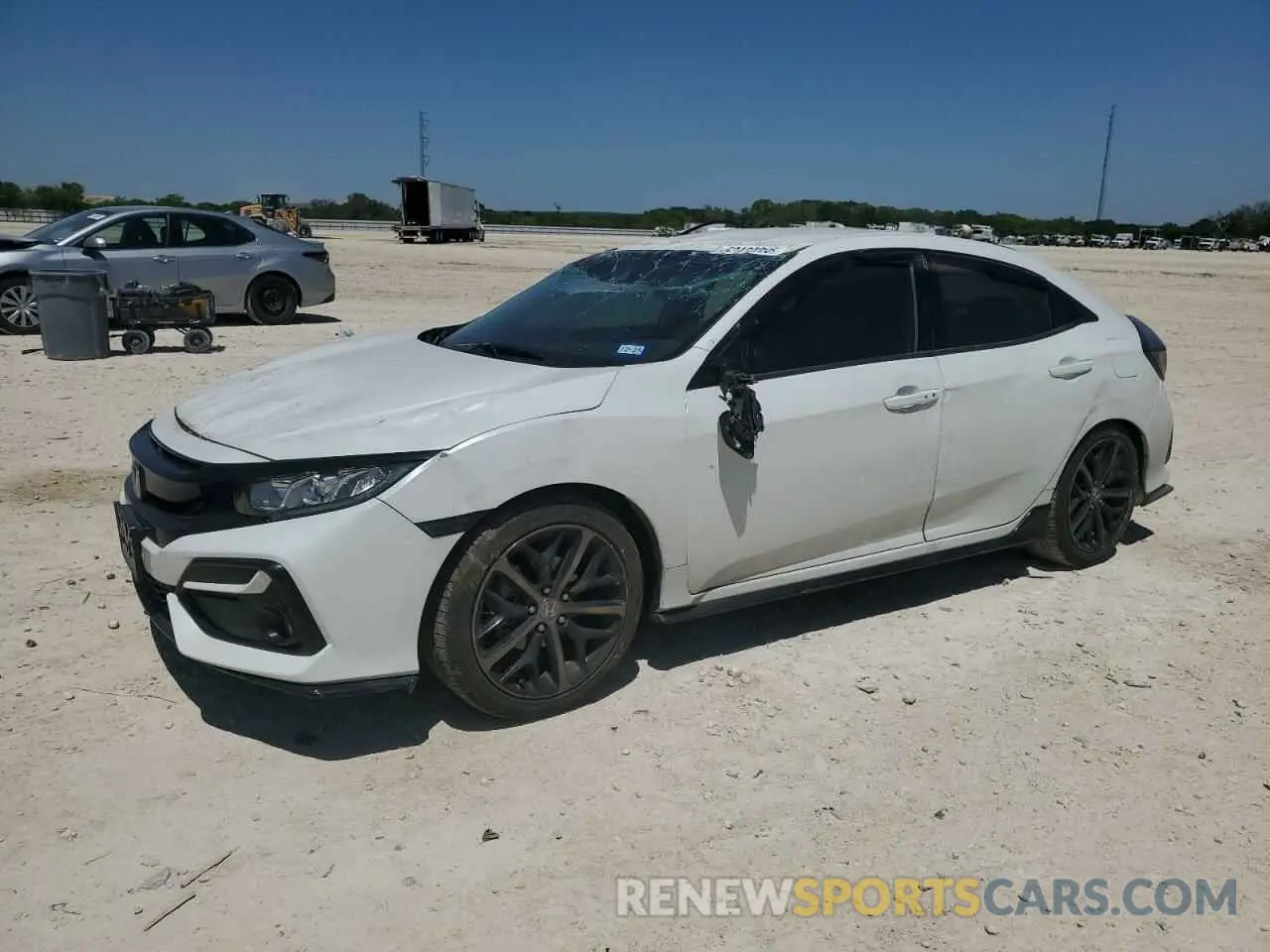 1 Photograph of a damaged car SHHFK7H44LU201151 HONDA CIVIC 2020