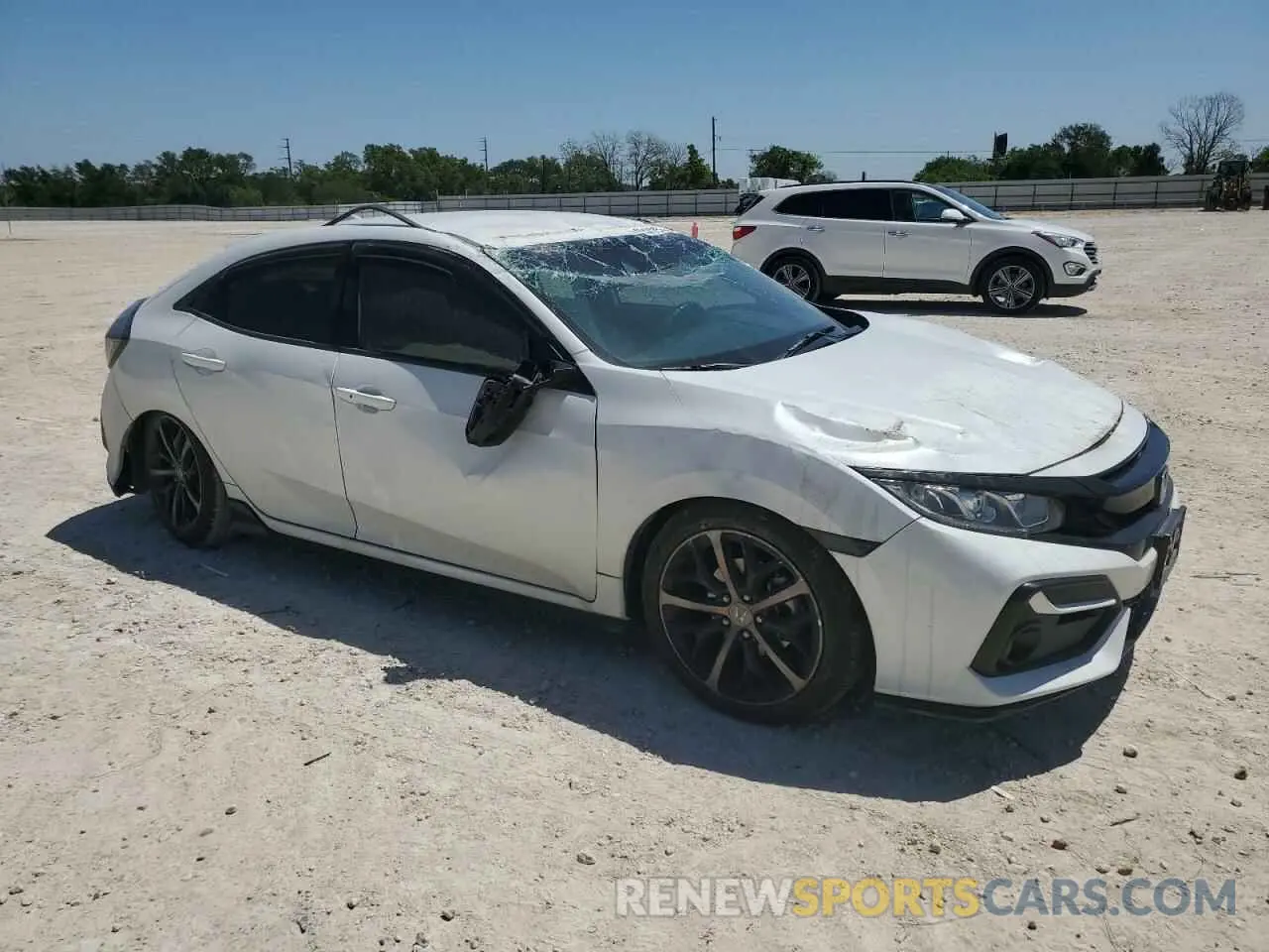 4 Photograph of a damaged car SHHFK7H44LU201151 HONDA CIVIC 2020