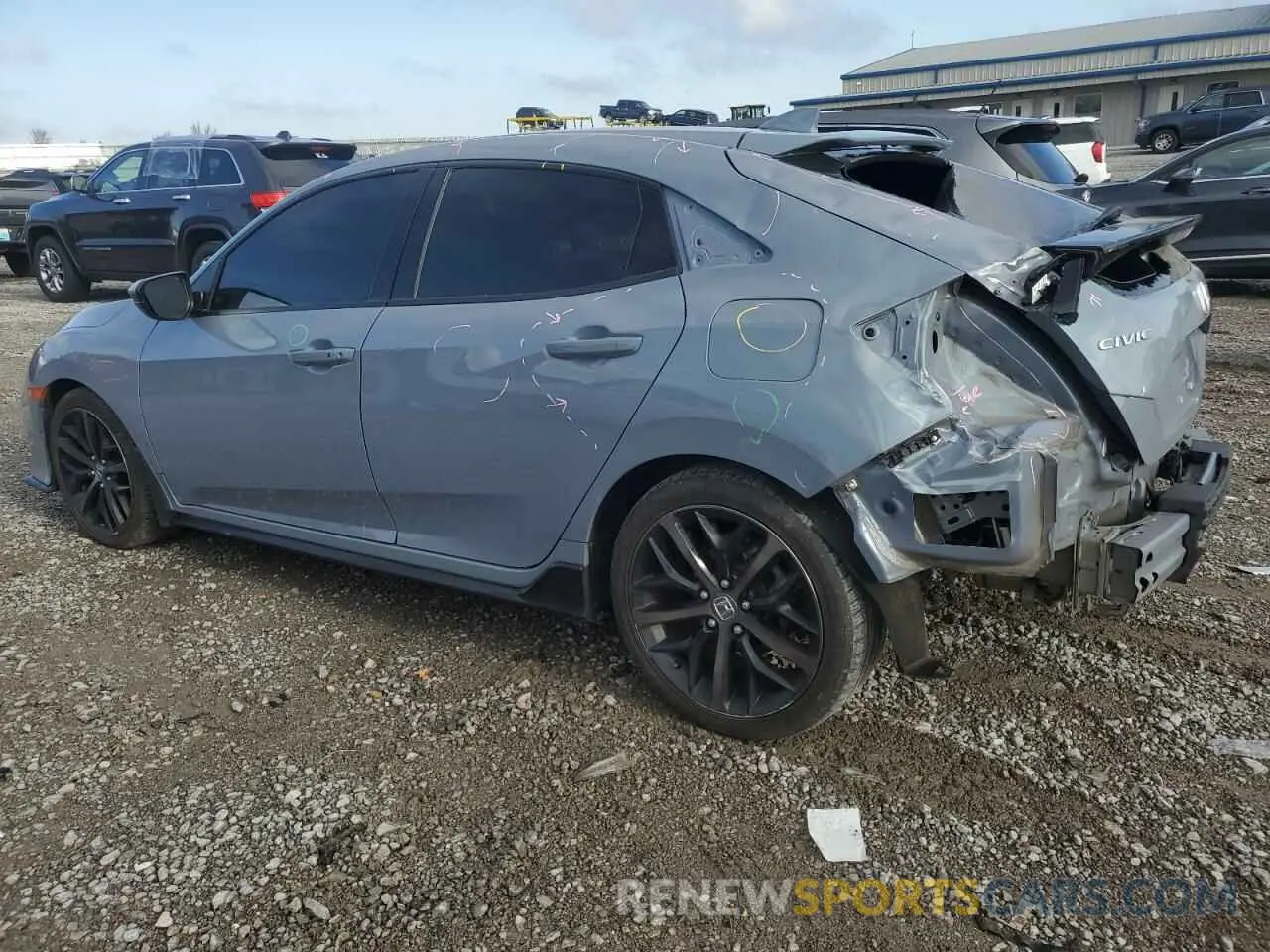 2 Photograph of a damaged car SHHFK7H44LU201392 HONDA CIVIC 2020
