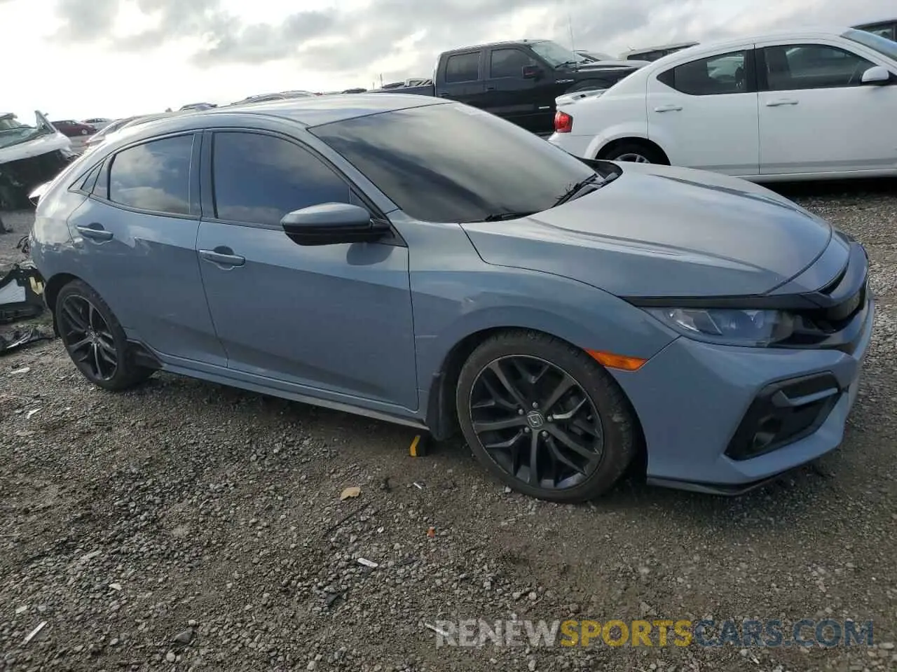 4 Photograph of a damaged car SHHFK7H44LU201392 HONDA CIVIC 2020