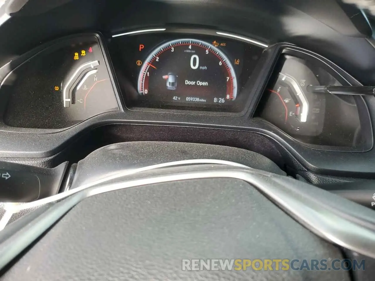 9 Photograph of a damaged car SHHFK7H44LU201392 HONDA CIVIC 2020