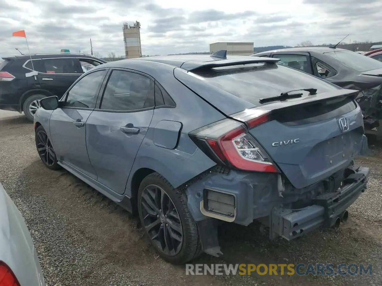 2 Photograph of a damaged car SHHFK7H44LU217530 HONDA CIVIC 2020