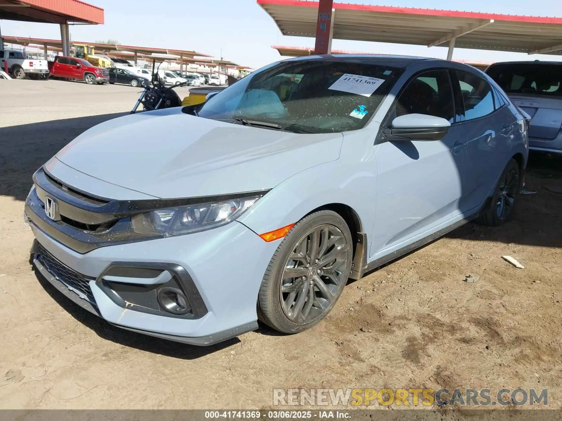 2 Photograph of a damaged car SHHFK7H44LU220198 HONDA CIVIC 2020
