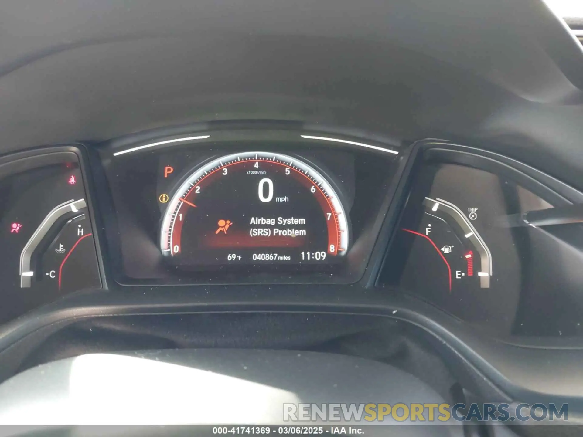 7 Photograph of a damaged car SHHFK7H44LU220198 HONDA CIVIC 2020