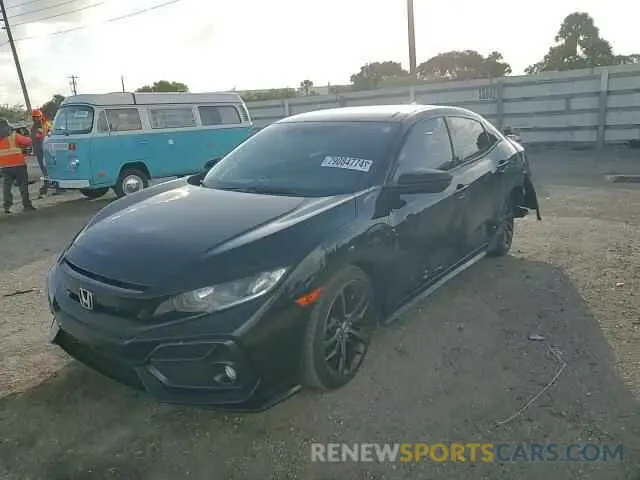11 Photograph of a damaged car SHHFK7H44LU221433 HONDA CIVIC 2020