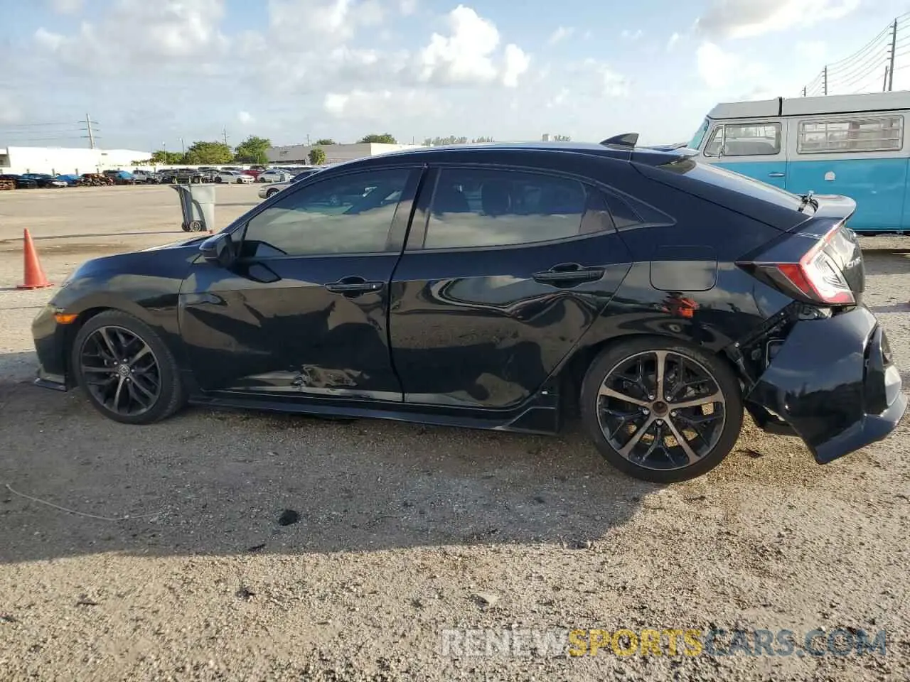 2 Photograph of a damaged car SHHFK7H44LU221433 HONDA CIVIC 2020