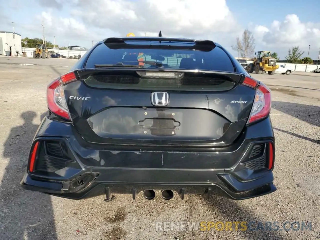 6 Photograph of a damaged car SHHFK7H44LU221433 HONDA CIVIC 2020