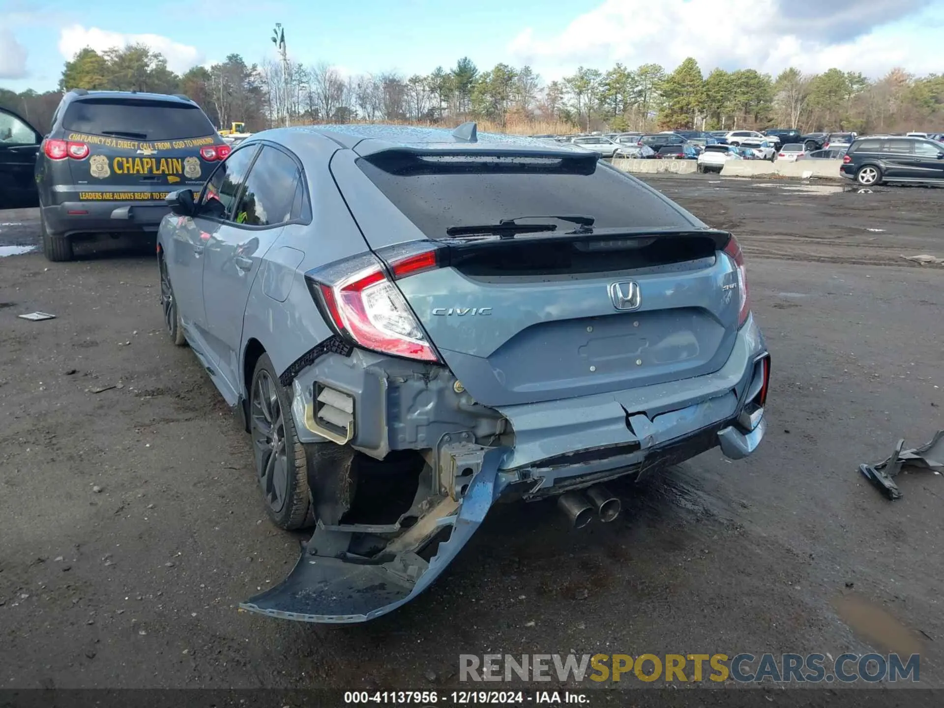 6 Photograph of a damaged car SHHFK7H44LU411121 HONDA CIVIC 2020
