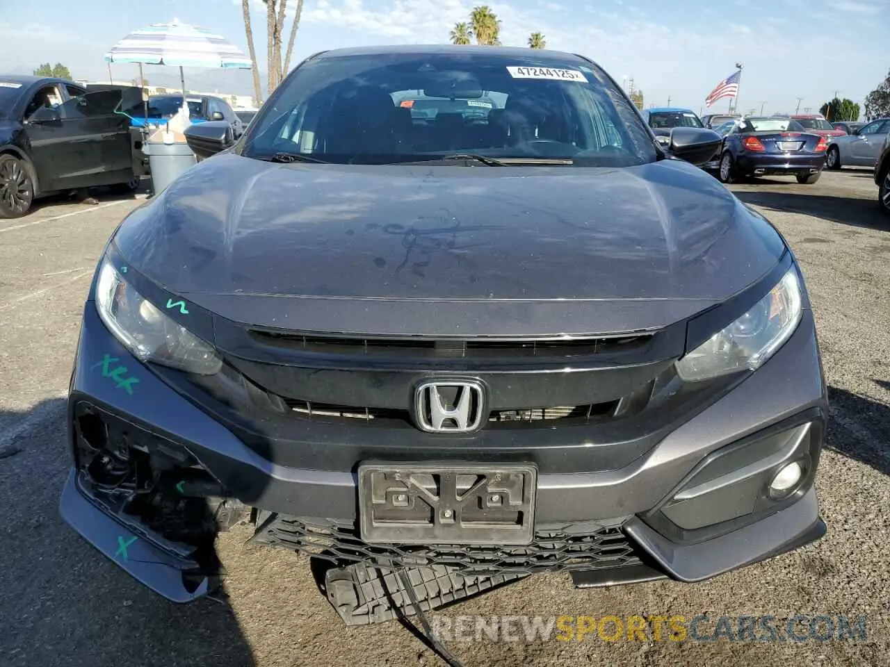 5 Photograph of a damaged car SHHFK7H44LU411734 HONDA CIVIC 2020