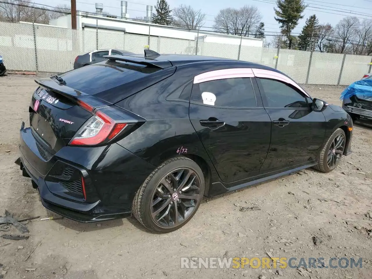 3 Photograph of a damaged car SHHFK7H44LU413323 HONDA CIVIC 2020
