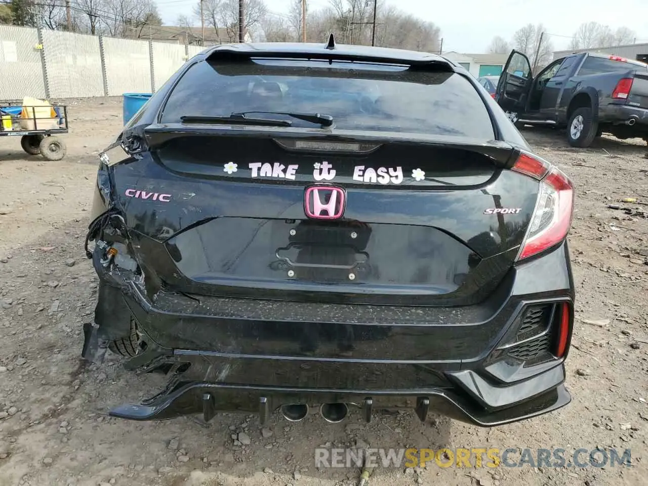 6 Photograph of a damaged car SHHFK7H44LU413323 HONDA CIVIC 2020