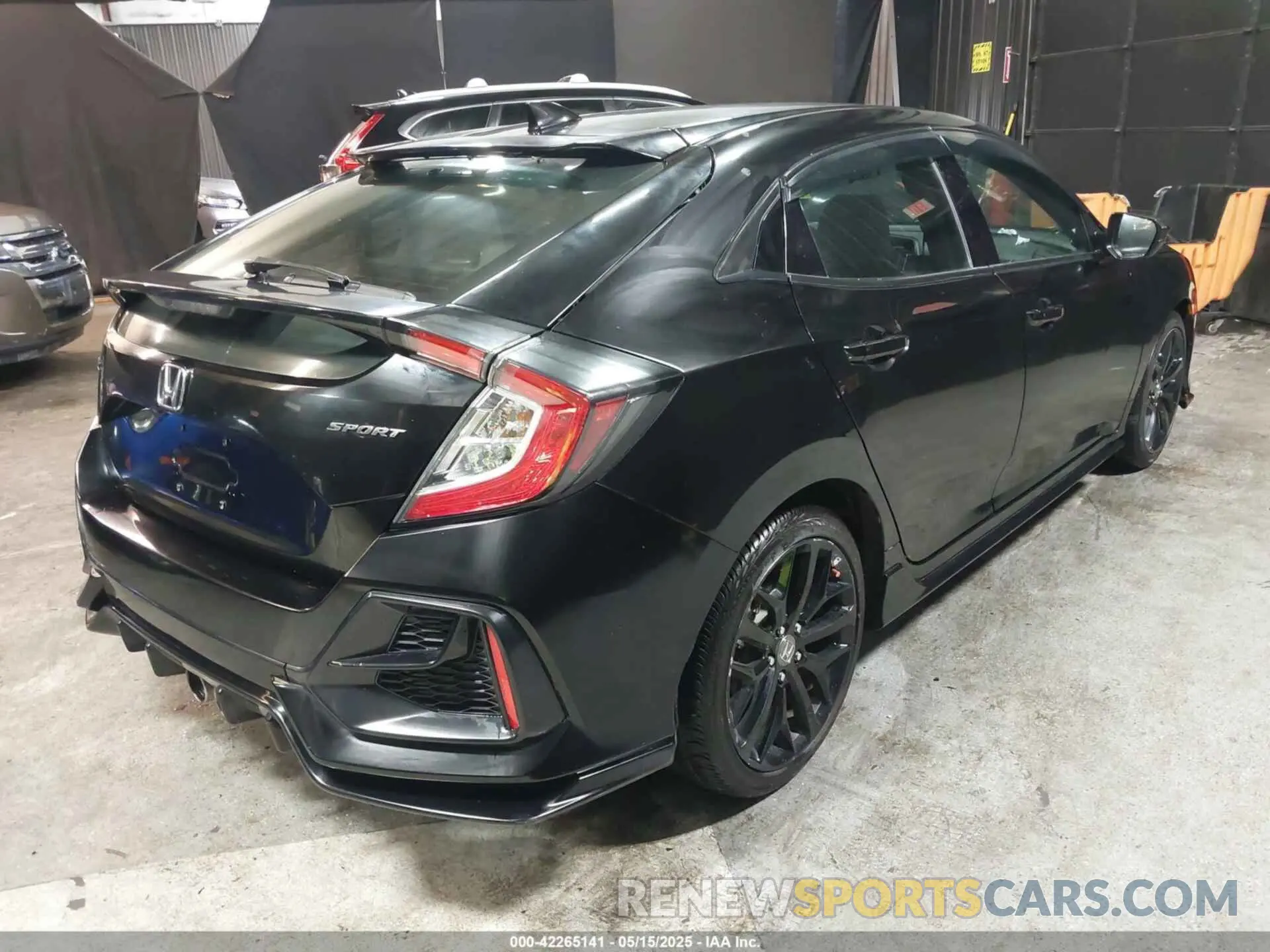 4 Photograph of a damaged car SHHFK7H44LU414732 HONDA CIVIC 2020