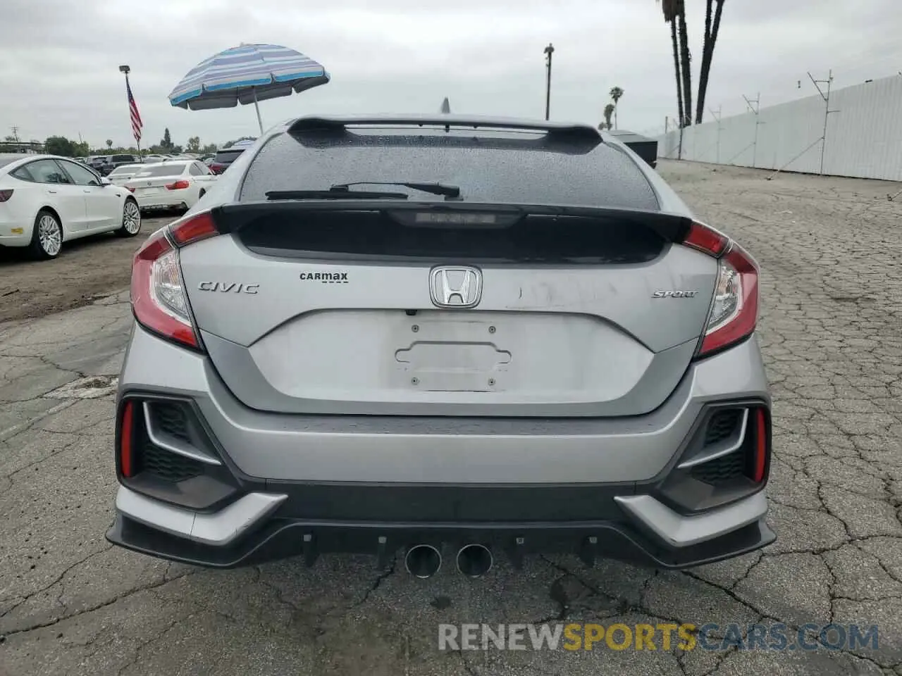 6 Photograph of a damaged car SHHFK7H44LU417596 HONDA CIVIC 2020