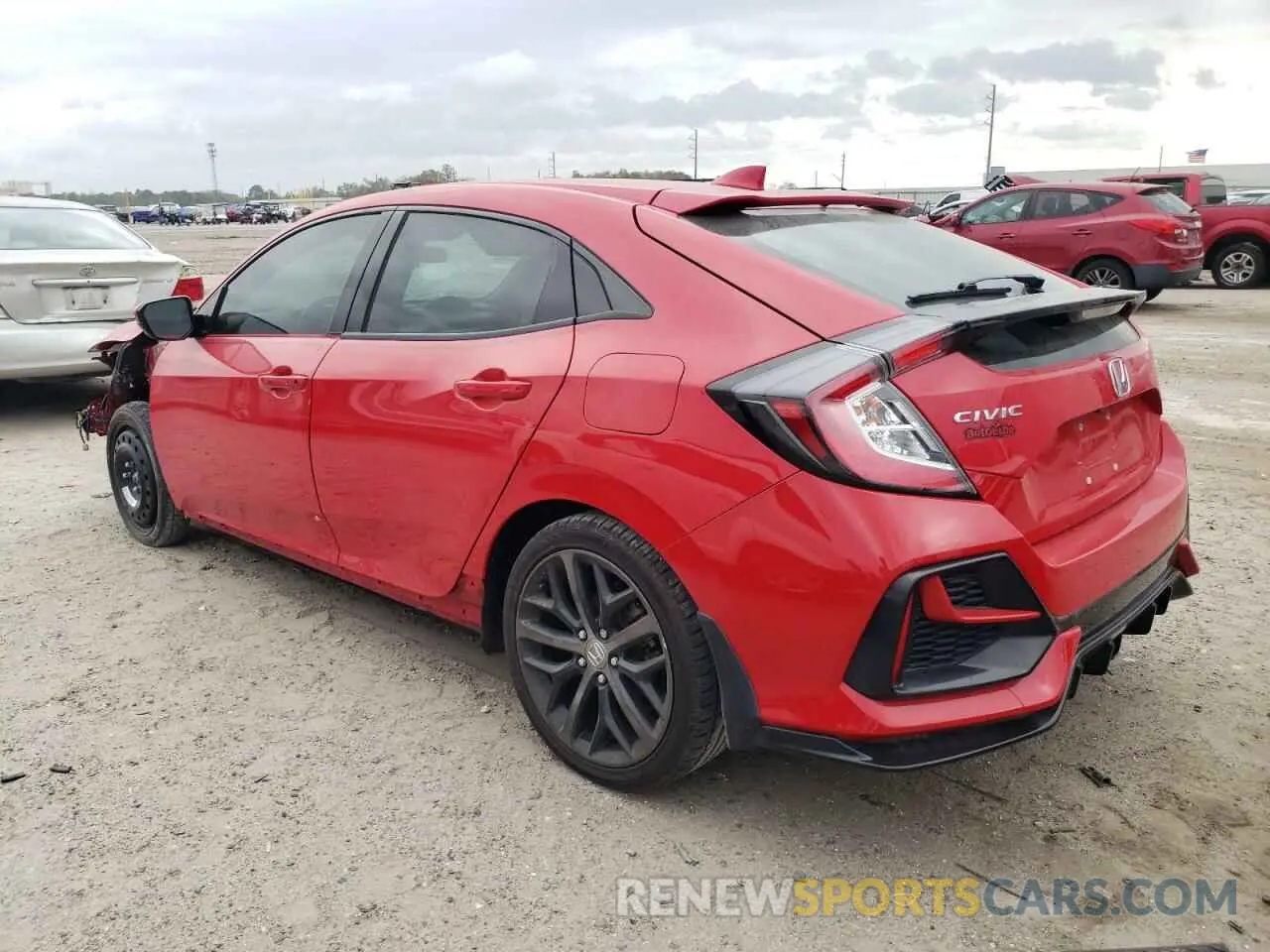 2 Photograph of a damaged car SHHFK7H45LU204110 HONDA CIVIC 2020