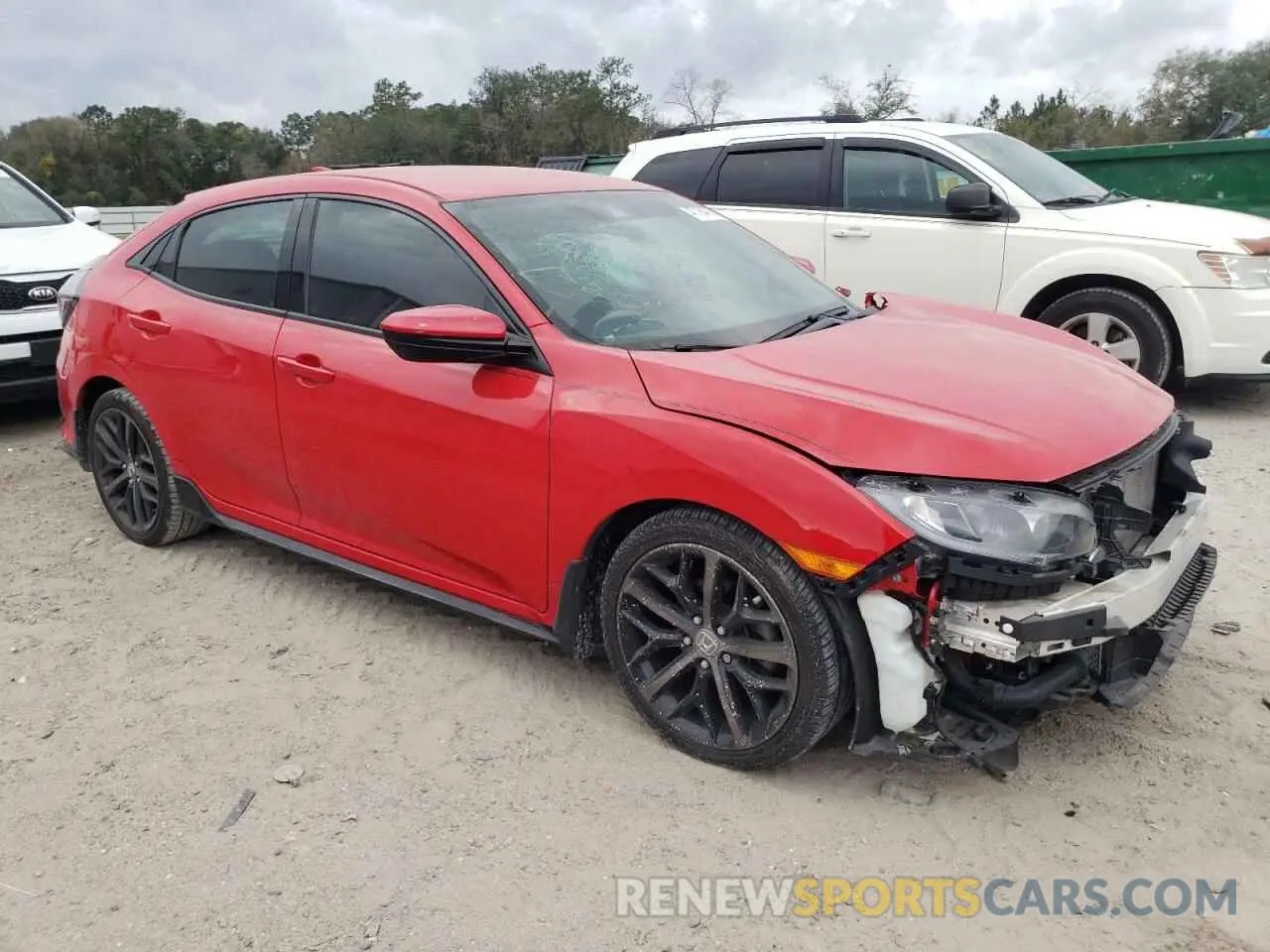 4 Photograph of a damaged car SHHFK7H45LU204110 HONDA CIVIC 2020