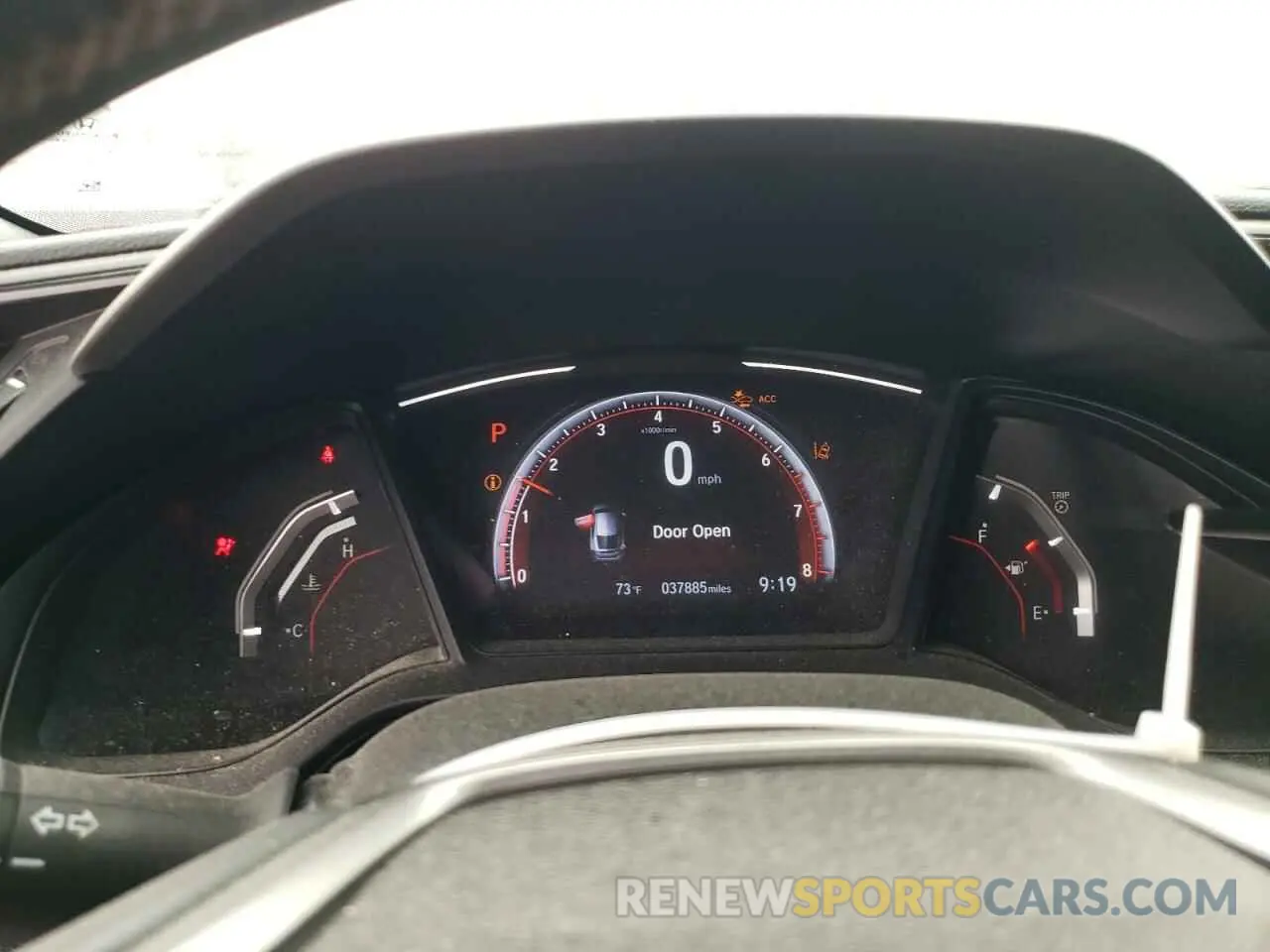 9 Photograph of a damaged car SHHFK7H45LU204110 HONDA CIVIC 2020