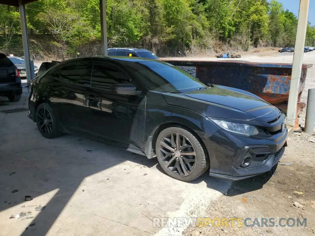 4 Photograph of a damaged car SHHFK7H45LU208674 HONDA CIVIC 2020