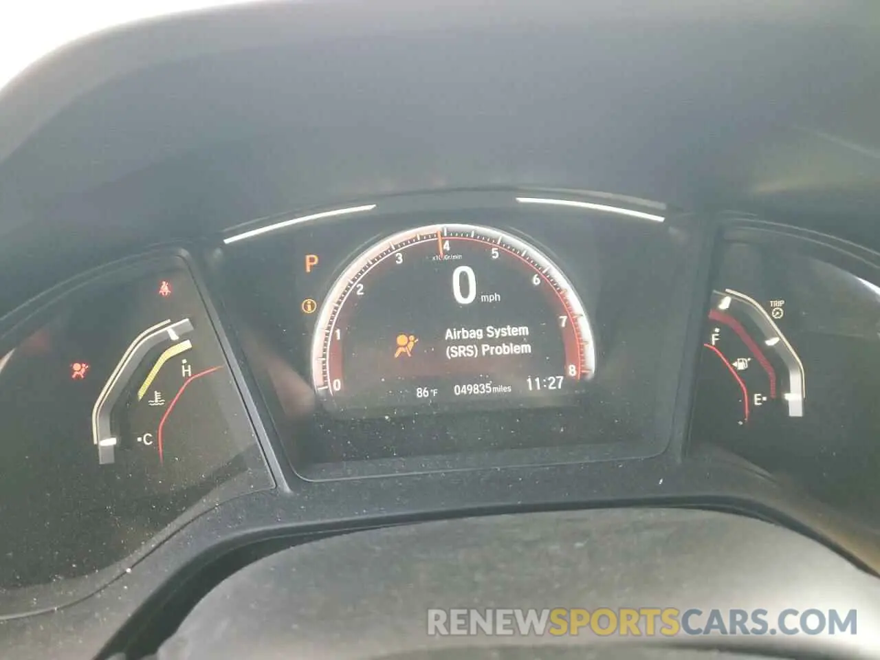 9 Photograph of a damaged car SHHFK7H45LU208674 HONDA CIVIC 2020