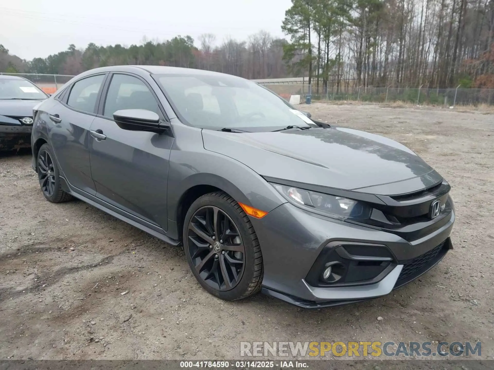1 Photograph of a damaged car SHHFK7H45LU410849 HONDA CIVIC 2020
