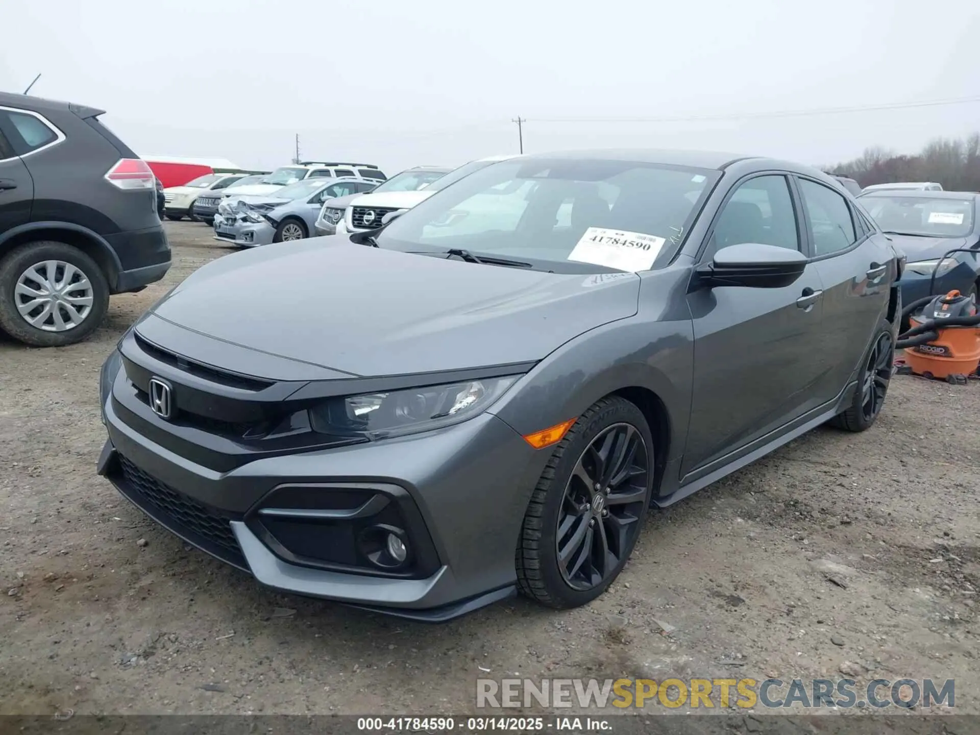 2 Photograph of a damaged car SHHFK7H45LU410849 HONDA CIVIC 2020