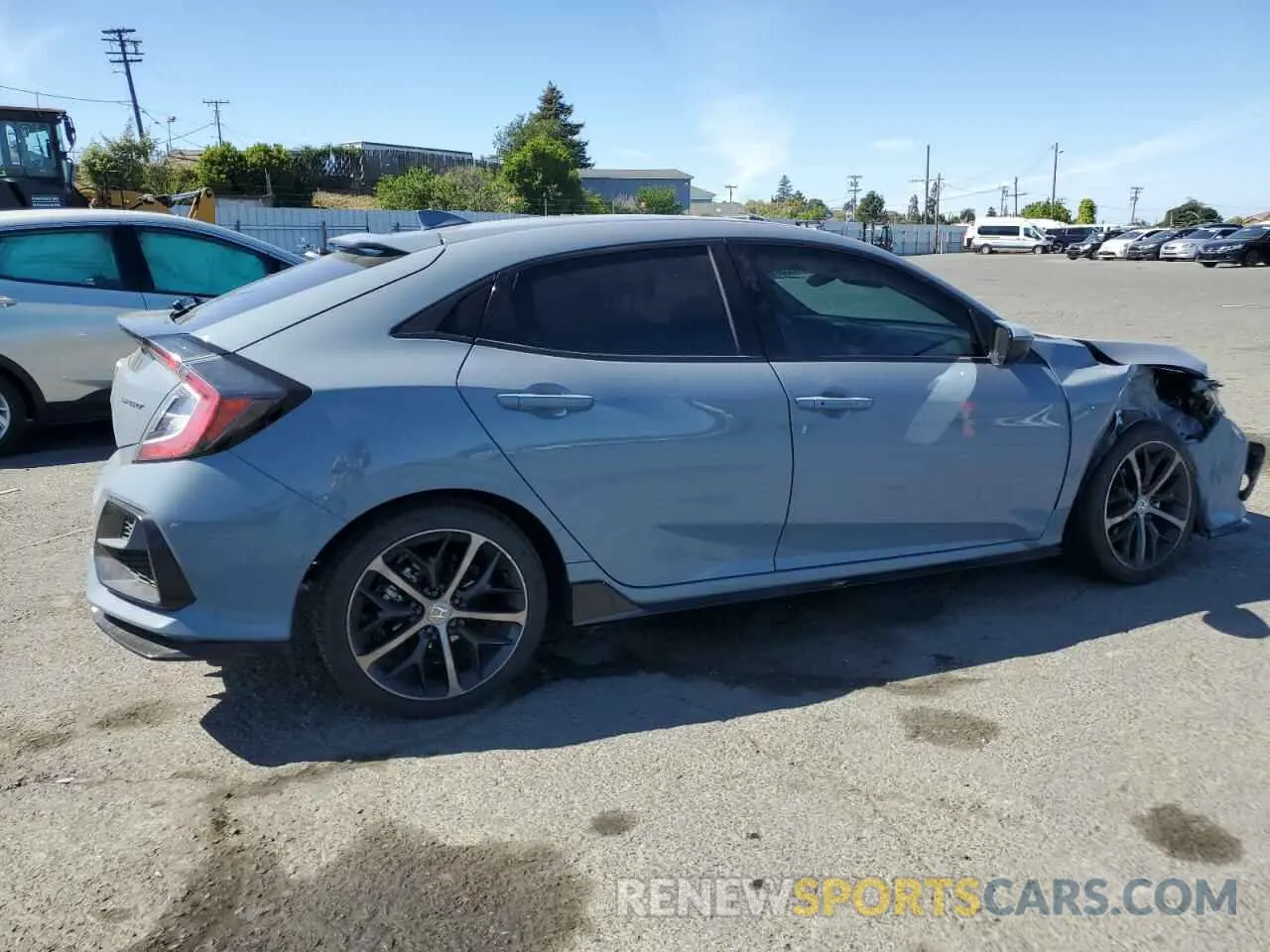 3 Photograph of a damaged car SHHFK7H45LU417767 HONDA CIVIC 2020