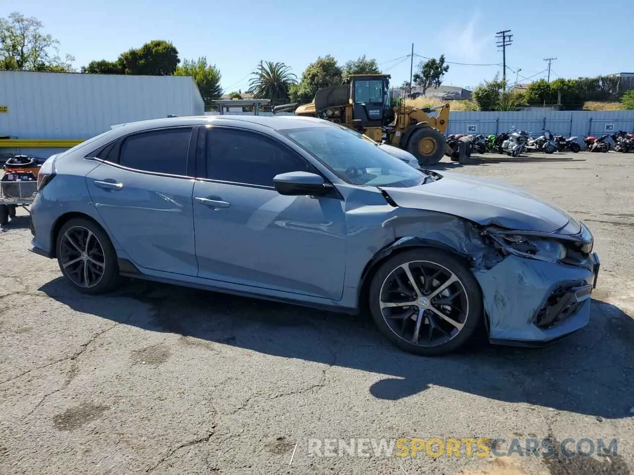 4 Photograph of a damaged car SHHFK7H45LU417767 HONDA CIVIC 2020