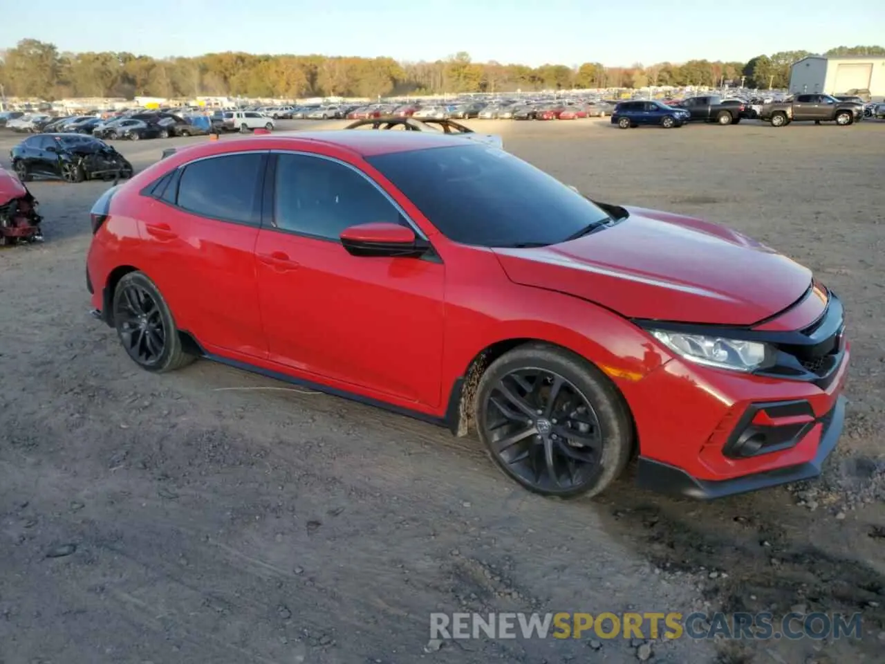 4 Photograph of a damaged car SHHFK7H46LU208764 HONDA CIVIC 2020