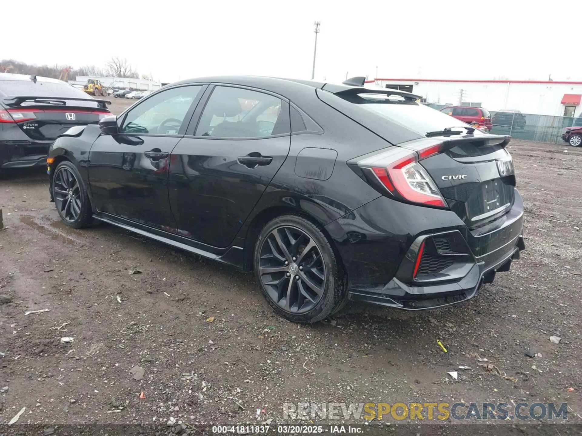 3 Photograph of a damaged car SHHFK7H47LU201211 HONDA CIVIC 2020